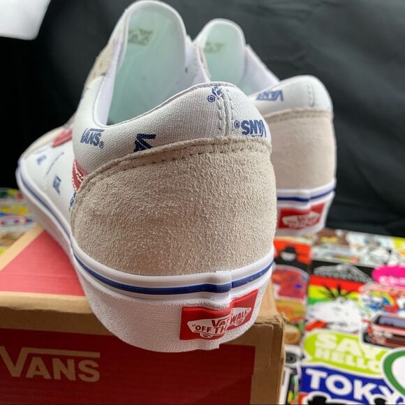 Vans Old Skool Logo Sued Women’s Various Sizes - Picture 8 of 9